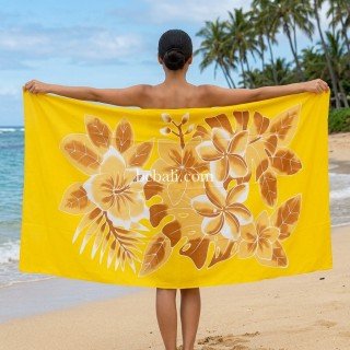Rayon Sarong Hand Painted Handmade in Bali 